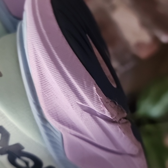 Hoka Arahi 6 Pastel Mint and Lavender Running Shoes - Picture 10 of 15